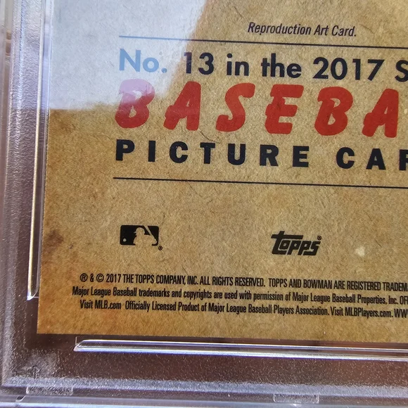 Clayton Kershaw Psa9 2017 Bowman Mint #13. 1951 Bowman Chrome. Graded 9. Dodgers - Picture 8 of 9